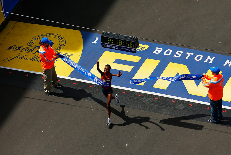 Illustration for article titled Scenes from the Boston Marathon